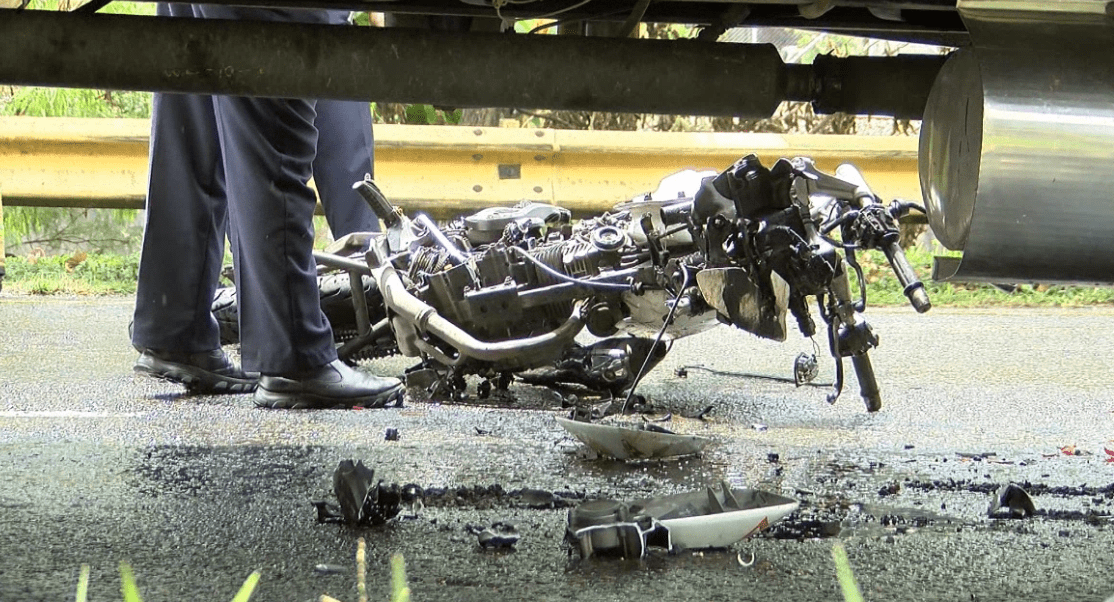 Qué debe hacerse en caso de tener un accidente en motocicleta