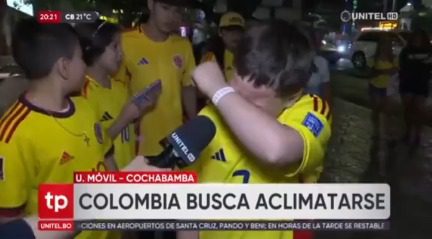 ¿Desplante? Jugadores de Colombia no saludaron a niños en Bolivia