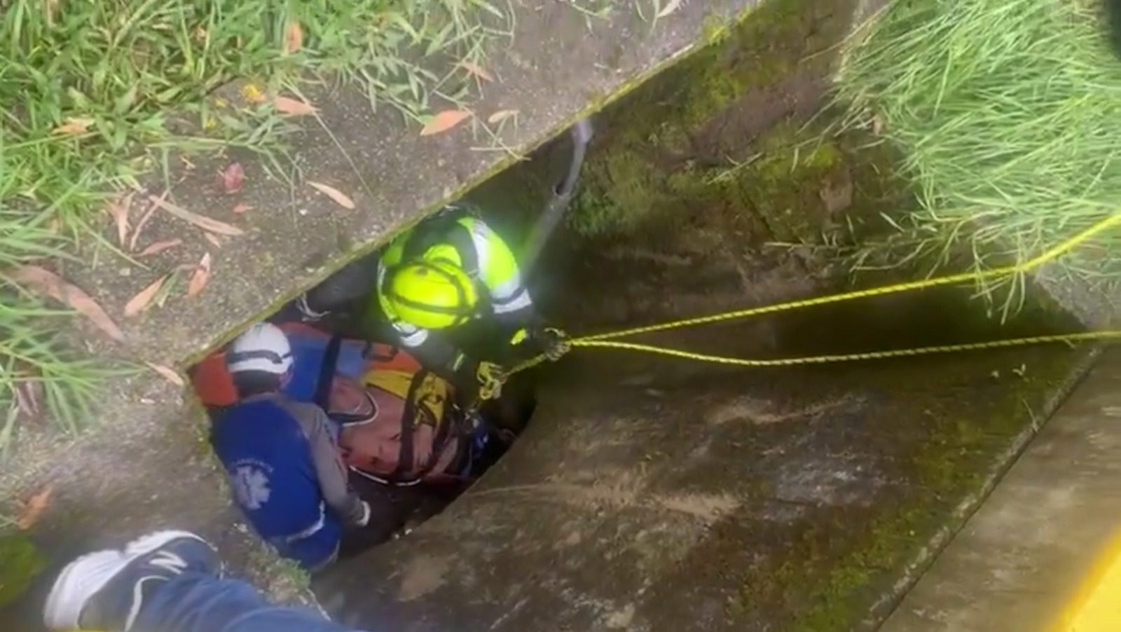 [Video] Vea el rescate de ‘Barrabás’ Gómez luego de accidentarse en Las Palmas