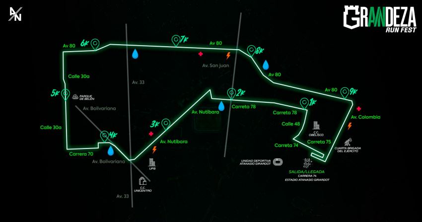 Atlético Nacional realizará carrera atlética y así puede inscribirse