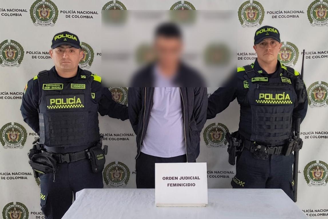 Capturan a presunto asesino de su pareja sentimental en Envigado