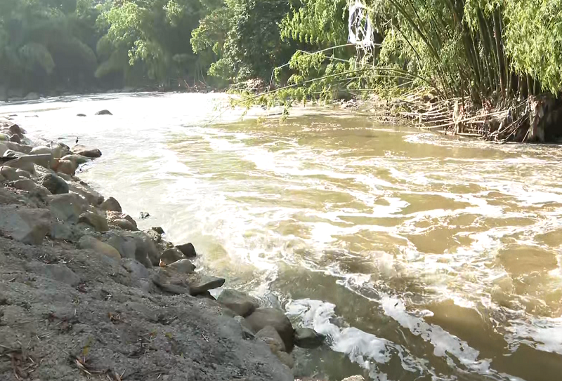 Con estas obras de mitigación buscan prevenir emergencias en El Hatillo por el río Aburrá