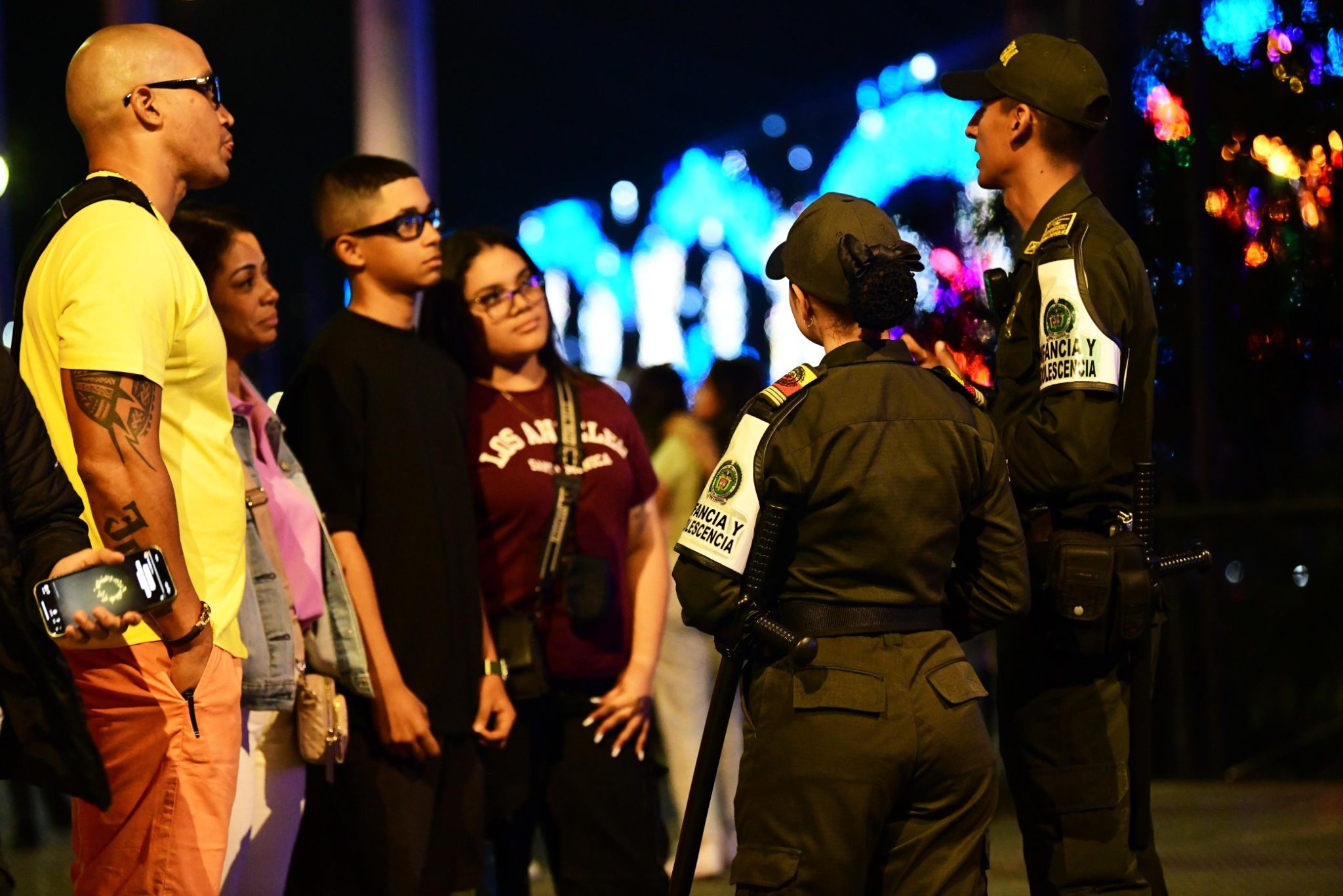 1.200 policías vigilarán la navidad en el Valle de Aburrá