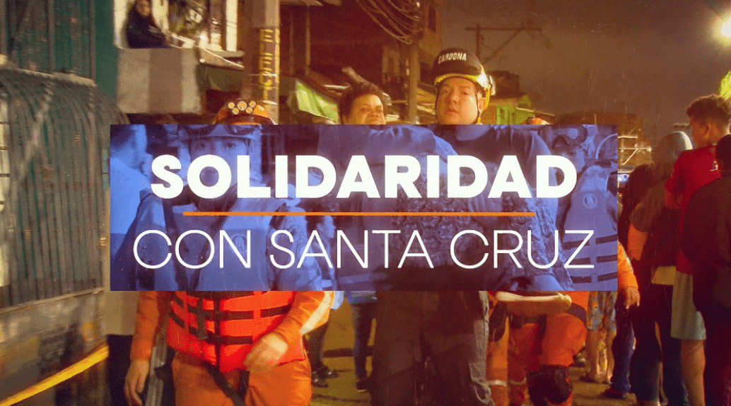 Se cumplió una semana de la emergencia en Santa cruz y continúa atención a la comunidad