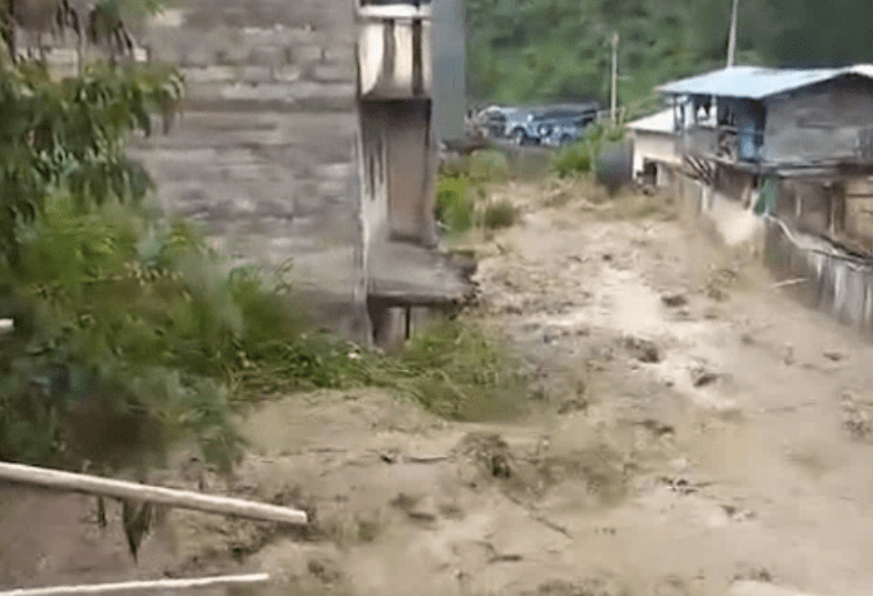 Seis veredas en Andes quedaron incomunicadas tras fuertes lluvias 