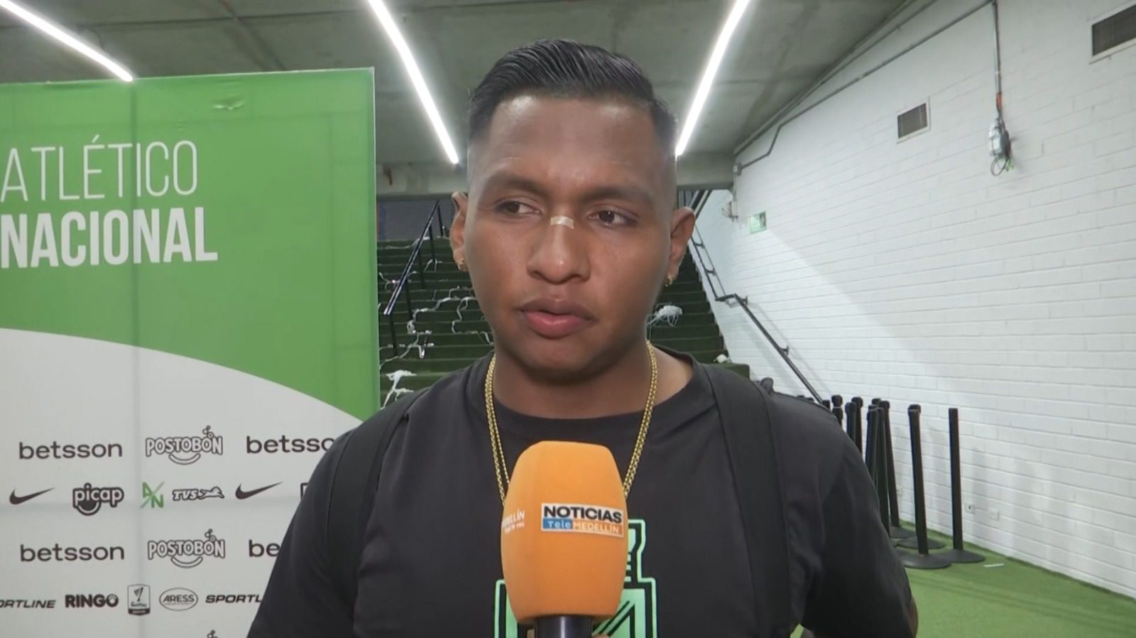 Alfredo Morelos habló en exclusiva para Noticias Telemedellín: esto fue lo que dijo