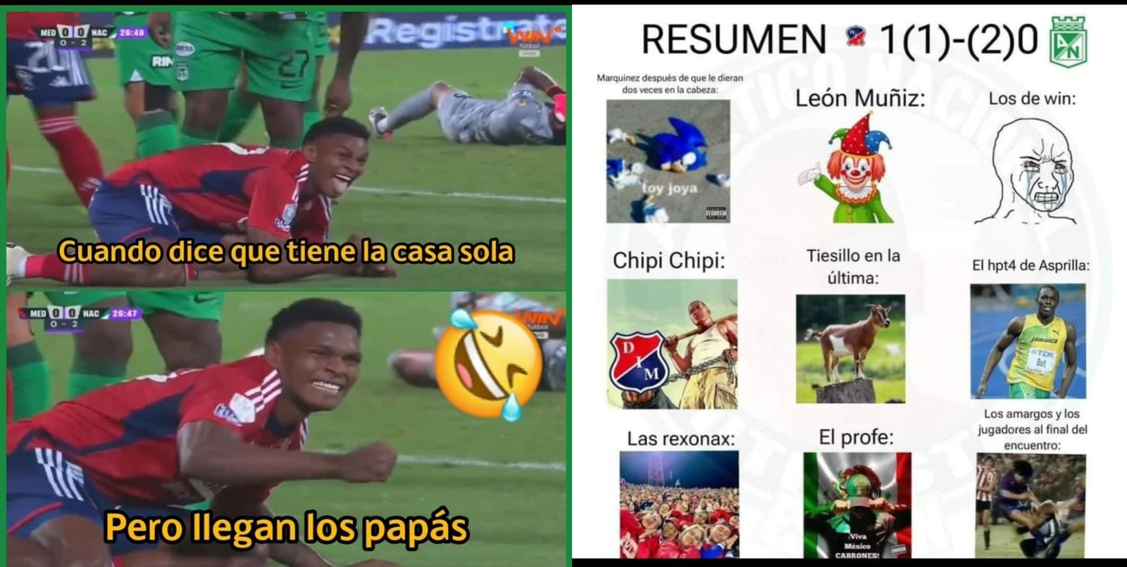 El clásico paisa dio hasta para memes por eliminación del DIM: vea los mejores