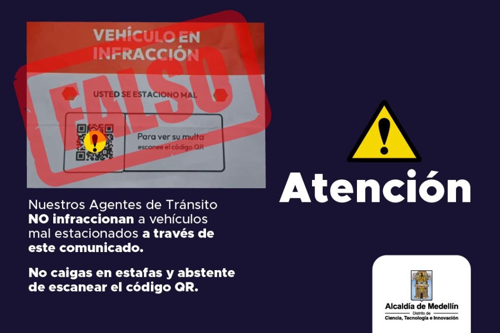 ¿Le han puesto este aviso en el carro? Vea la nueva modalidad de multas falsas