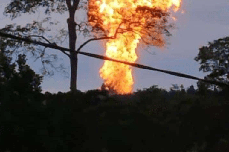 Volcán de lodo hizo erupción entre Turbo y San Pedro de Urabá