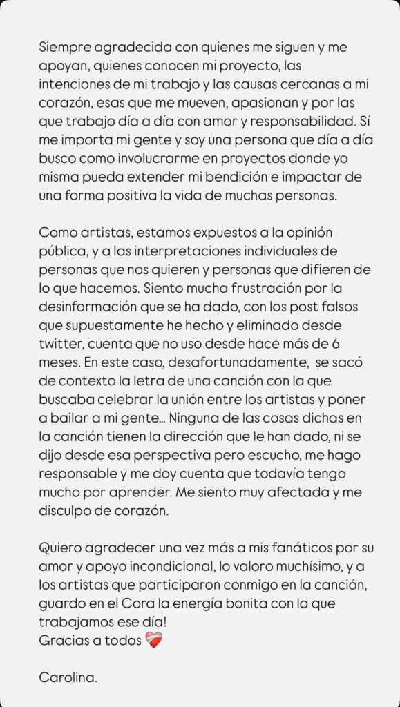 Así respondió Karol G a críticas por la canción ‘+57’