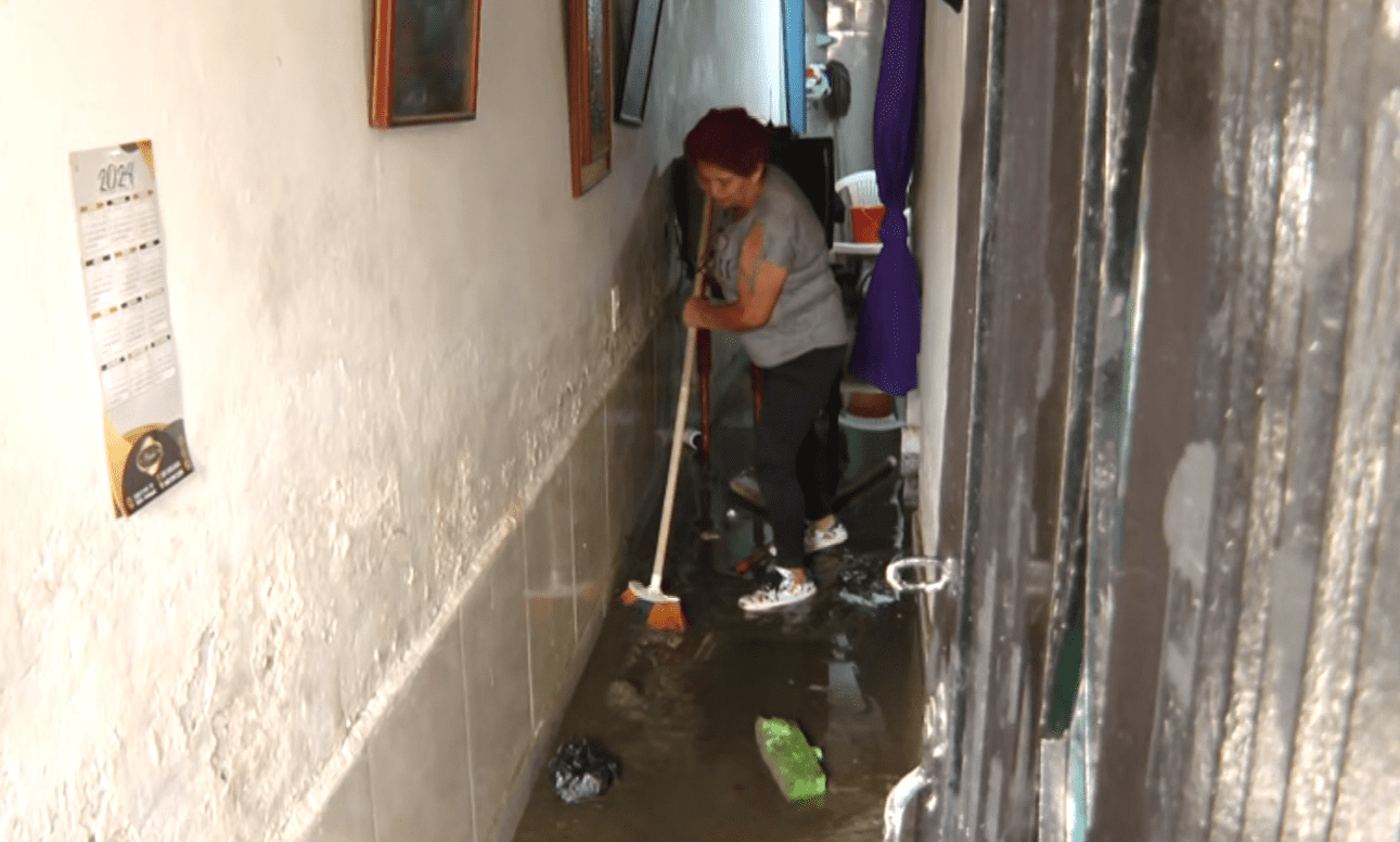 Torrencial aguacero en Bello dejó 14 viviendas afectadas