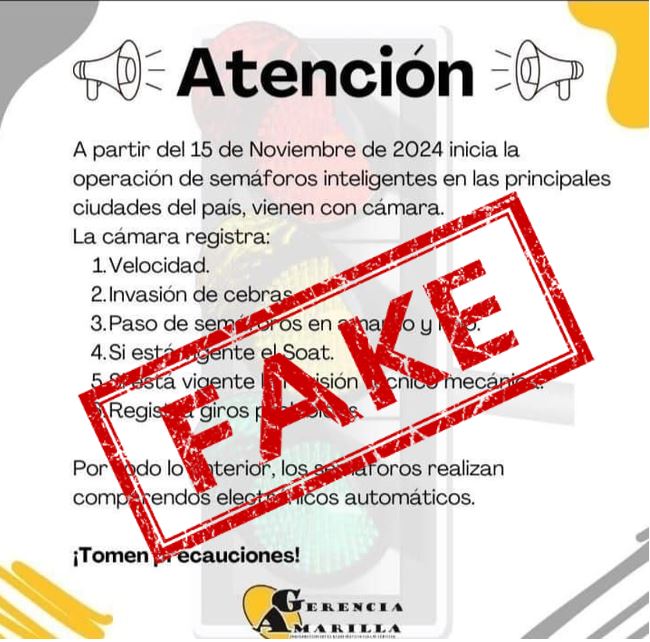 ¿Semáforos inteligentes con cámaras Secretaría de Movilidad desmintió información que circula en redes