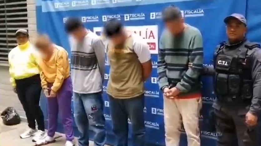 A la cárcel 6 presuntos integrantes de una banda de atracadores de usuarios de bancos