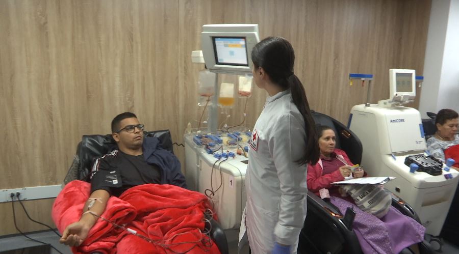 Así es como busca promover al donación de sangre en Medellín