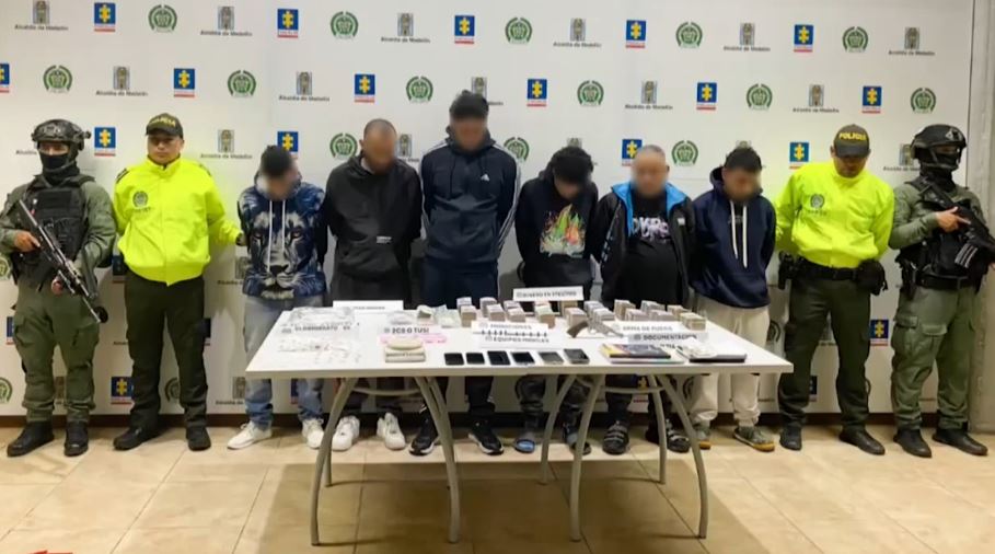 Capturan a 6 integrantes del grupo delincuencial Robledo