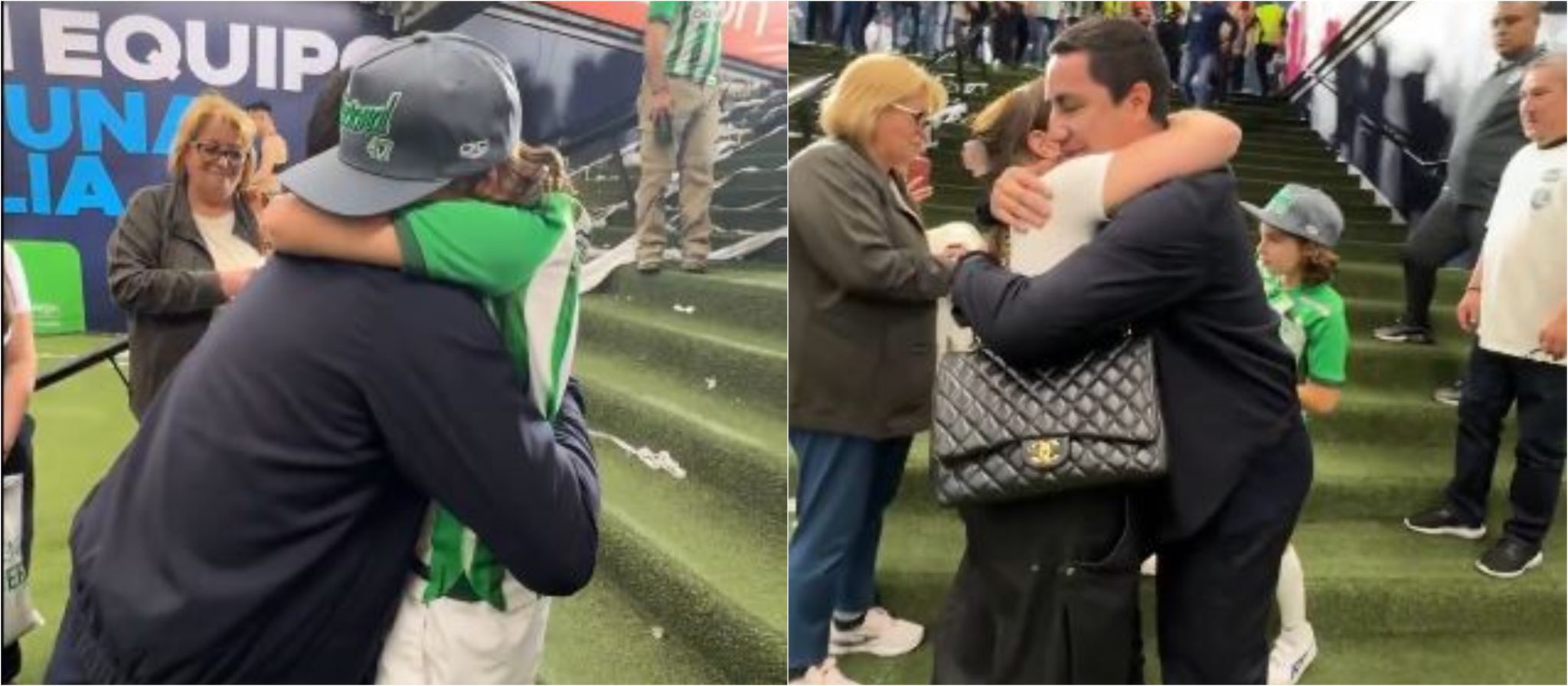 El abrazo de Efraín Juárez que le da la vuelta al mundo