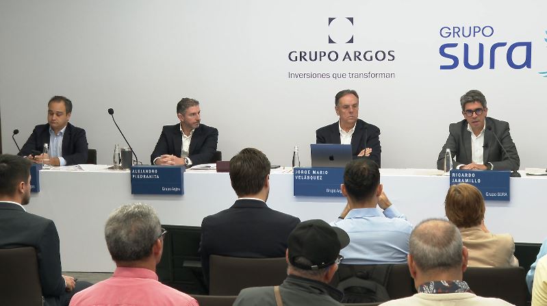 Grupo Sura y Argos firman acuerdo de desenroque para no tener participaciones cruzadas