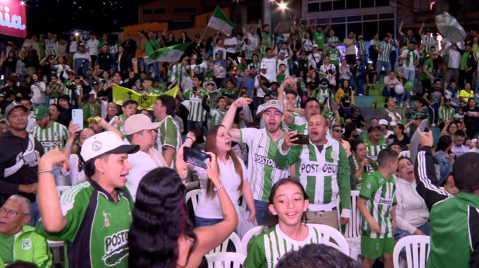 Habrá 21 pantallas para ver el partido de la final de Nacional en diferentes barrios de Medellín