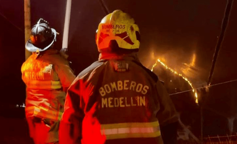 Cuatro incendios estructurales en Medellín han sido causados por globos