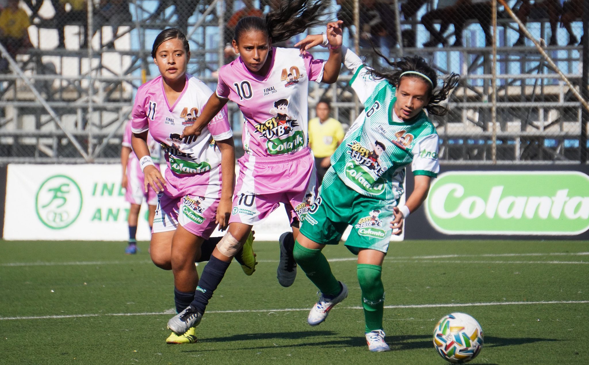 Así se jugarán los octavos de final del Babyfútbol 2025