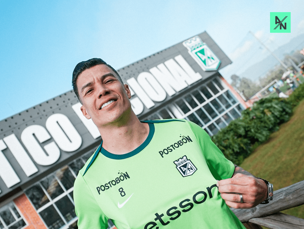 Matheus Uribe vuelve a casa, así lo anunció Atlético Nacional