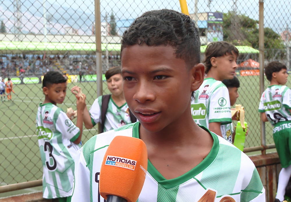 Niño proveniente de zona selvática se destaca en la Babyfútbol