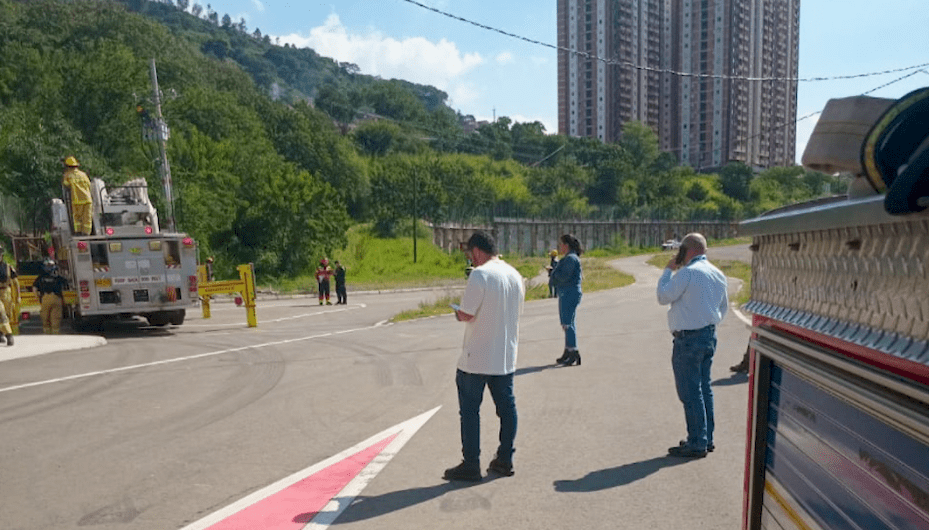 En accidente laboral muere trabajador del Central Park de Bello