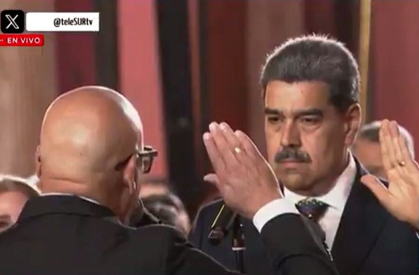 Nicolás Maduro hizo juramento como presidente de Venezuela