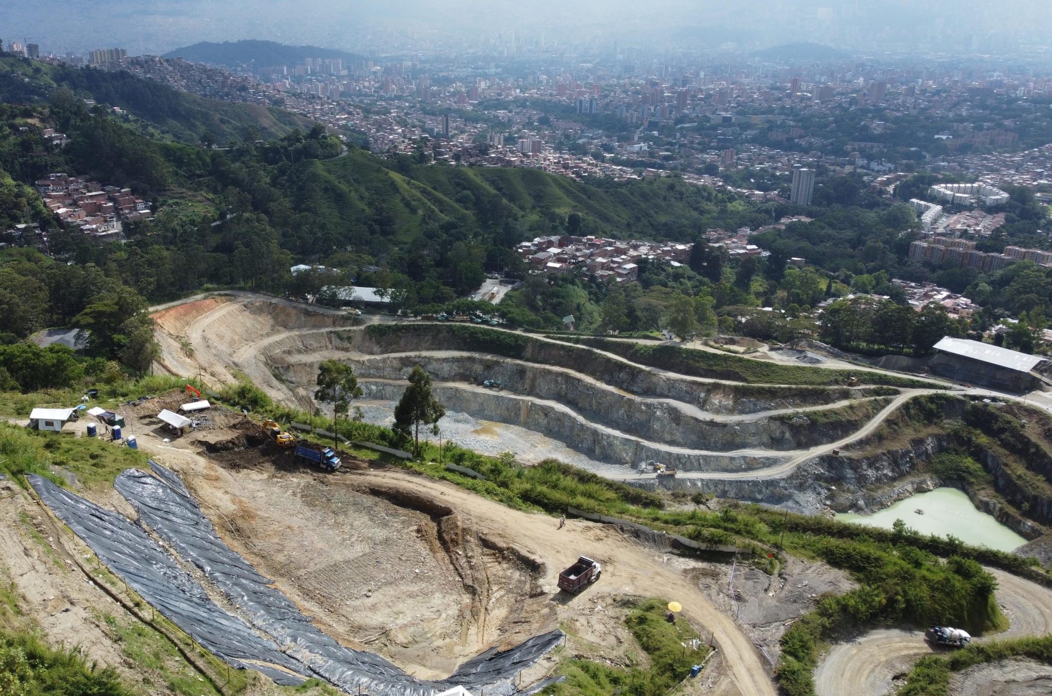 “Es muy posible que se amplíe el polígono”, secretario de Paz y DD.HH. de Medellín sobre La Escombrera