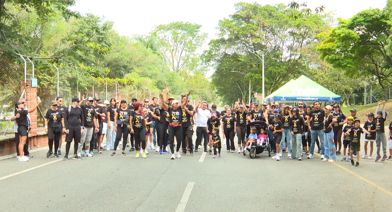 Se llevó a cabo caminata de 5 km para apoyar a los niños con cáncer