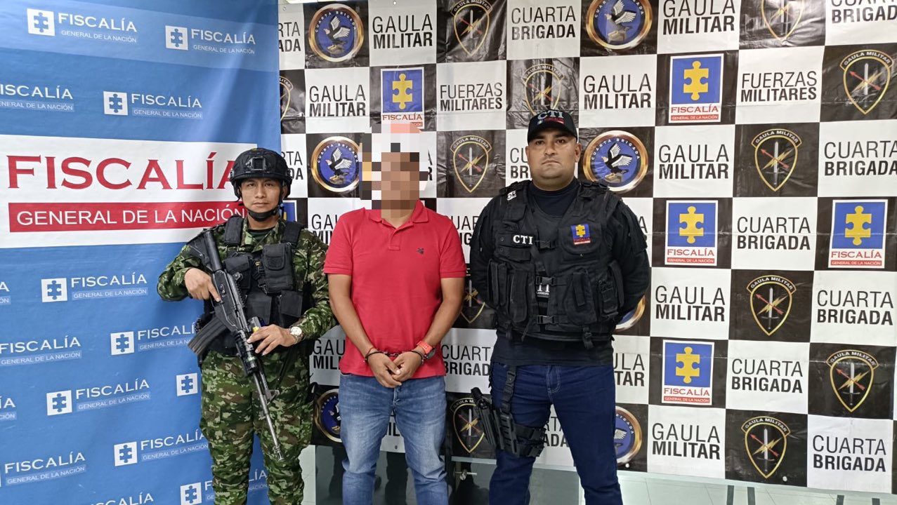 Capturado funcionario de la UNP señalado de vender armas a disidencias