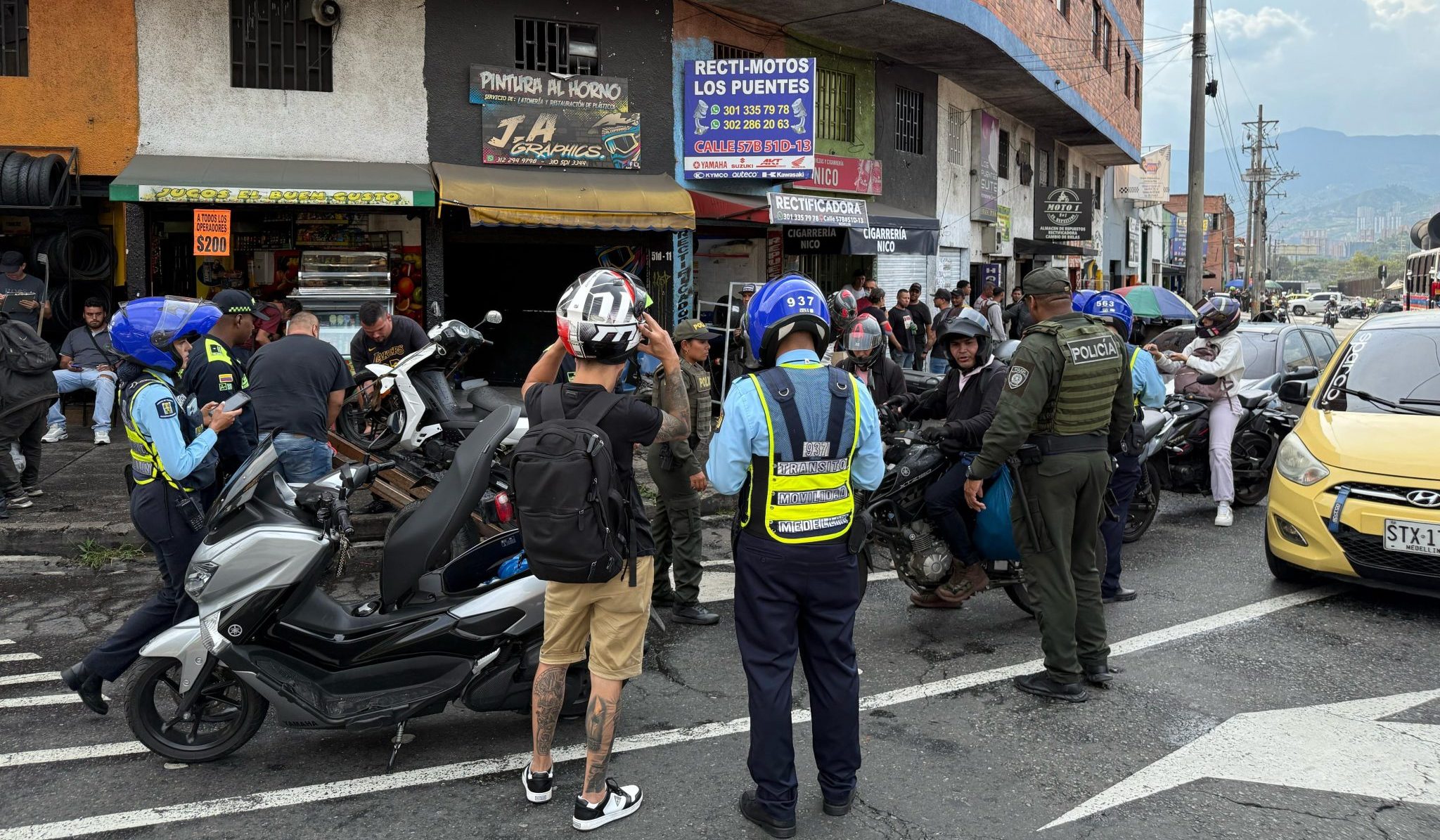 3 personas capturadas y 68 motos inmovilizadas en operativo contra el robo de estos vehículos