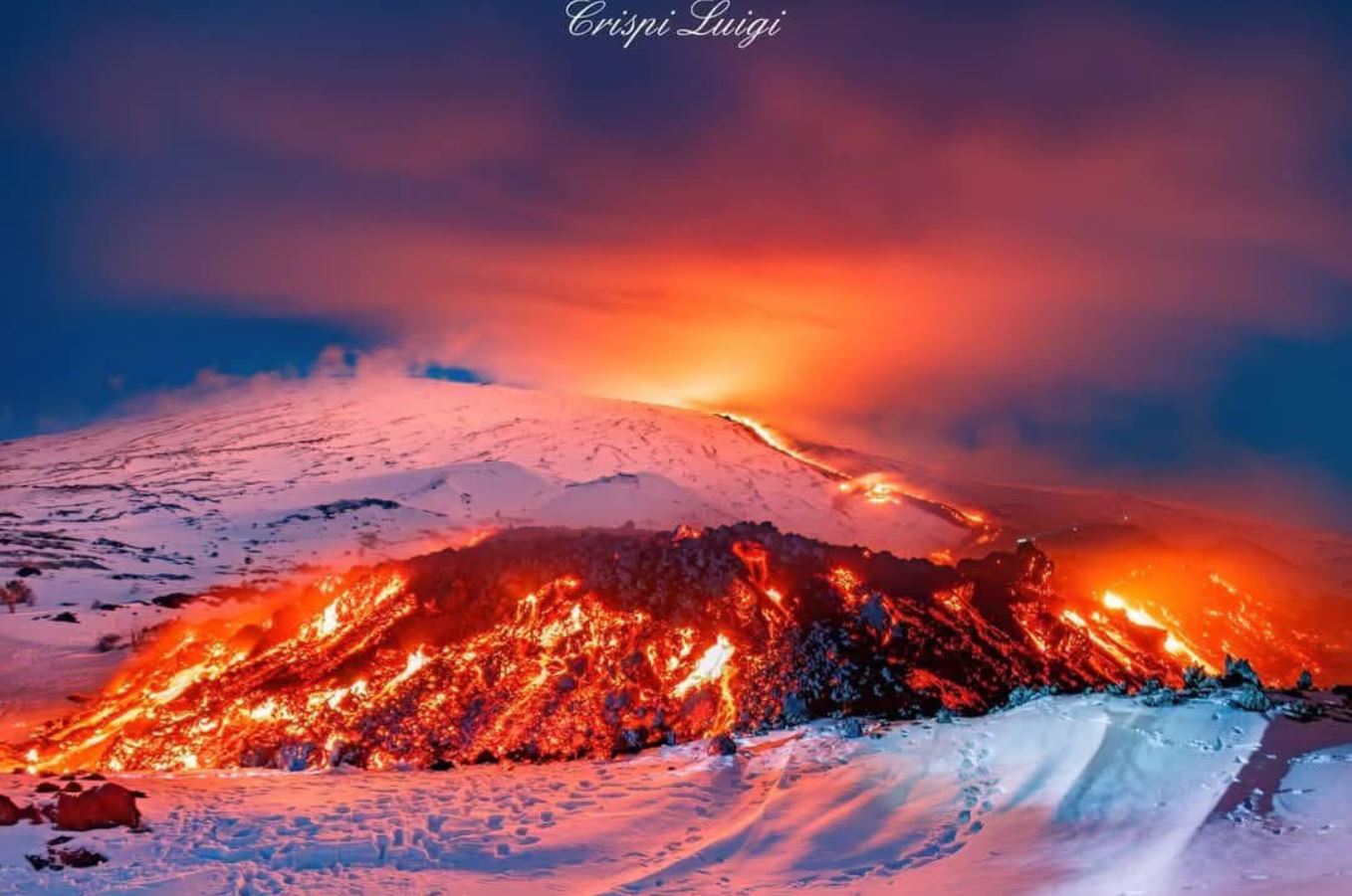 Turistas acuden al Etna para ver la erupción y bloquean los servicios de urgencia