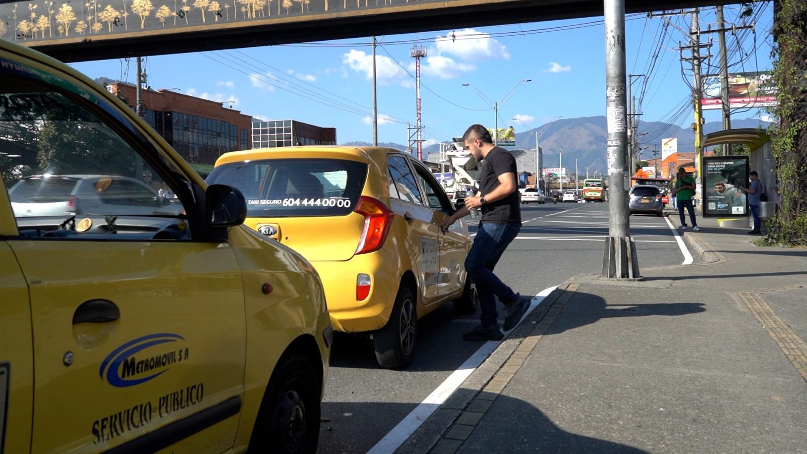 Así quedó la carrera mínima para taxis en Medellín durante 2025