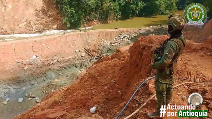 Autoridades realizaron 600 operativos contra la minería ilegal del oro en 2024