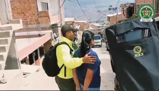 Capturan en Bello a guerrillera señalada de hacer atentado en una estación de Policía