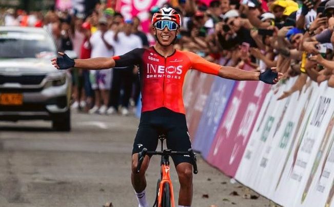 Egan Bernal, nuevo campeón de los Nacionales de Ruta