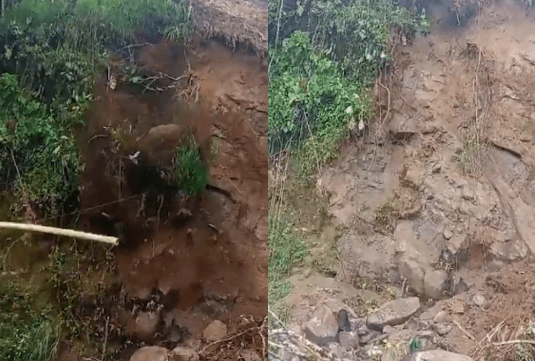 Fuertes lluvias en Cocorná provocan más de 40 deslizamientos