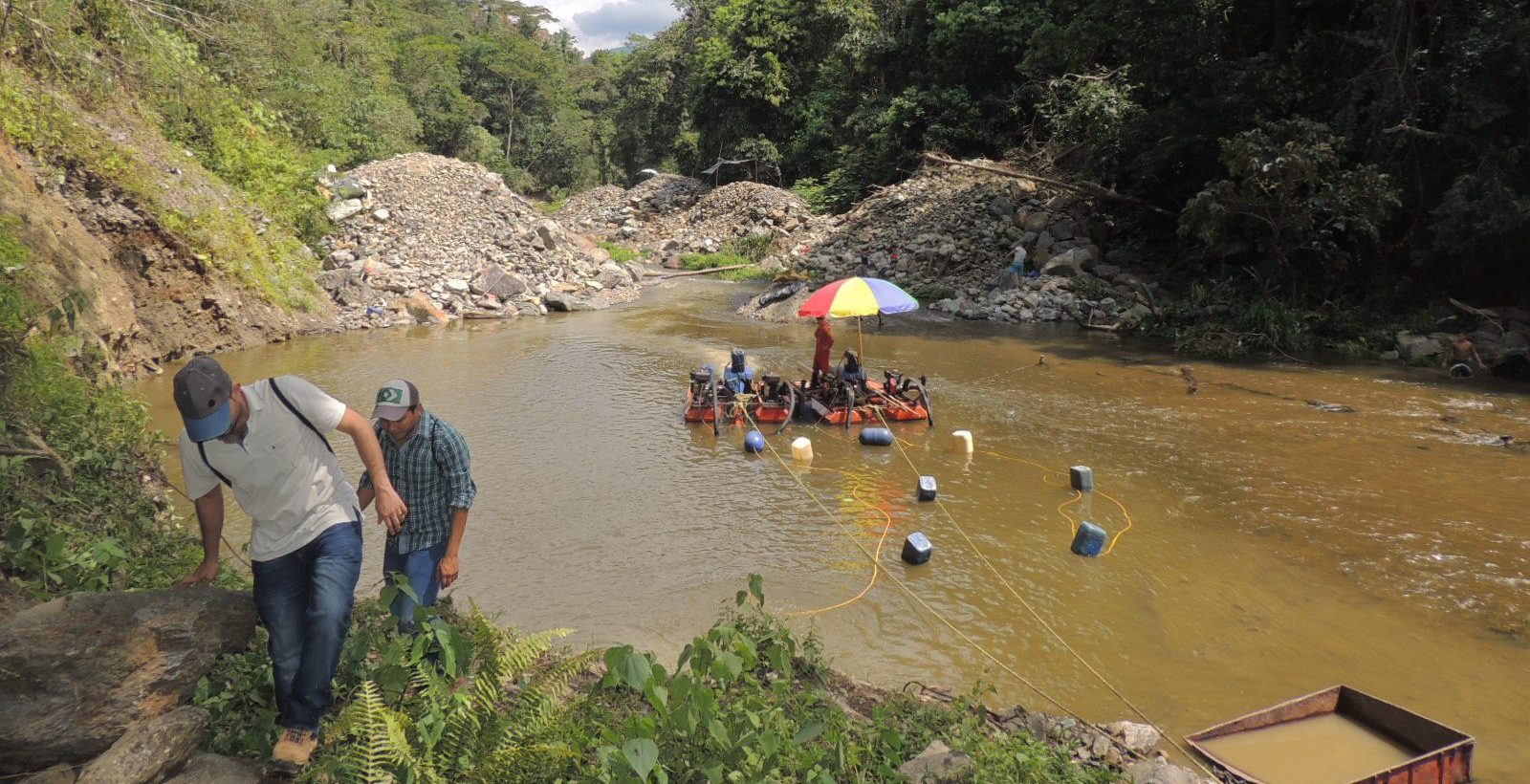 Fuerza Pública podría intervenir trabajos de minería informal en alrededores a Porce III