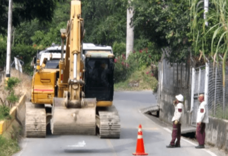 Iniciarán obras de intervención en la vía entre San Andrés de Cuerquia y el Valle de Toledo