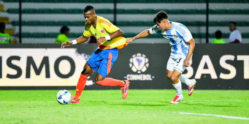 La Selección Colombia Sub-20 cayó, se quedó sin Sudamericano y complicó su clasificación al Mundial