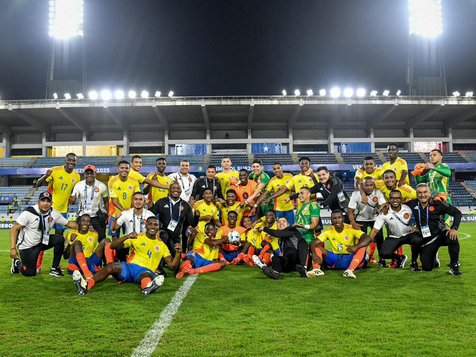 La Selección Colombia Sub-20 ganó, goleó y gustó en el comienzo del hexagonal final del Sudamericano