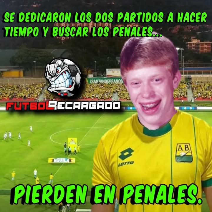 Los mejores memes que dejó título de Nacional ante Bucaramanga