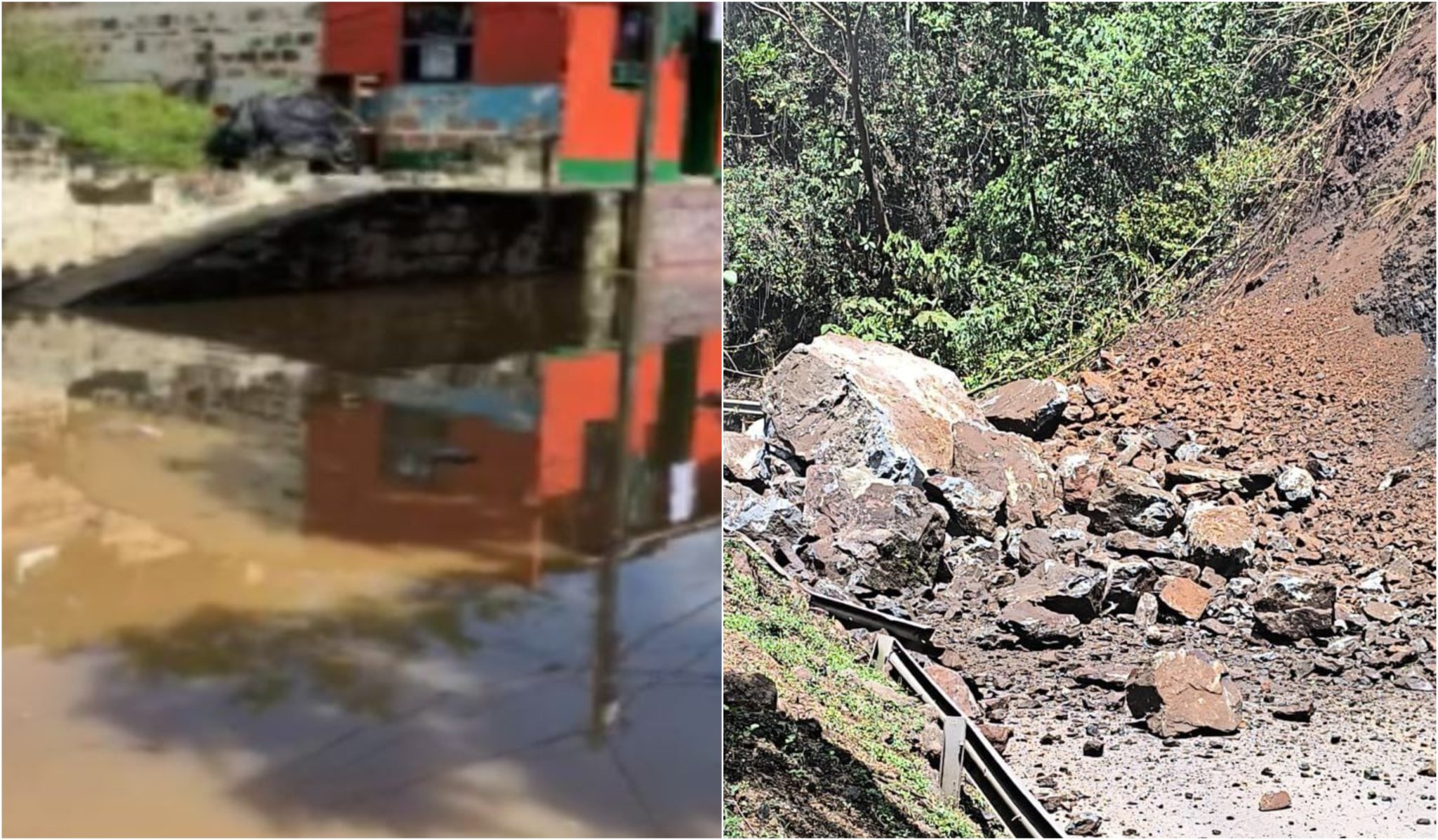 Por fuertes lluvias hubo daños por aumento de la creciente del río Cauca