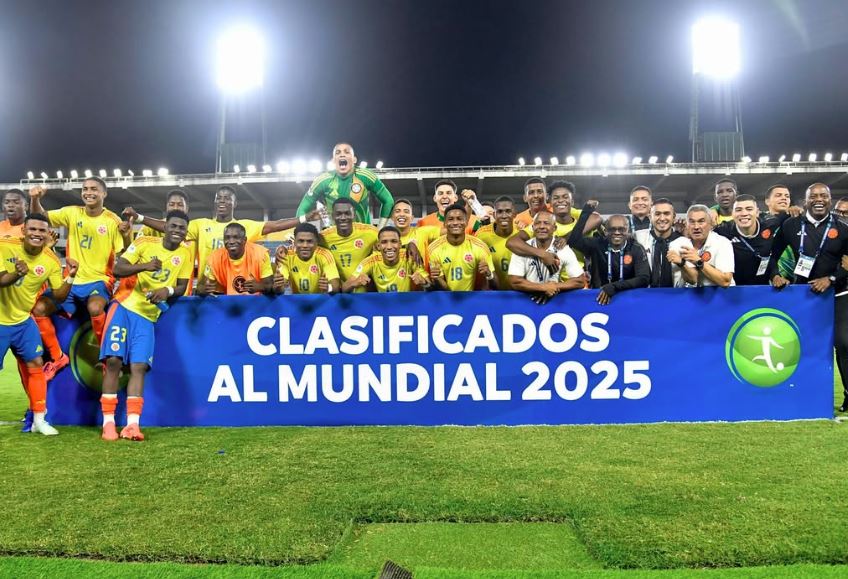 Selección Colombia Sub-20 ganó y se metió al Mundial de Chile 2025