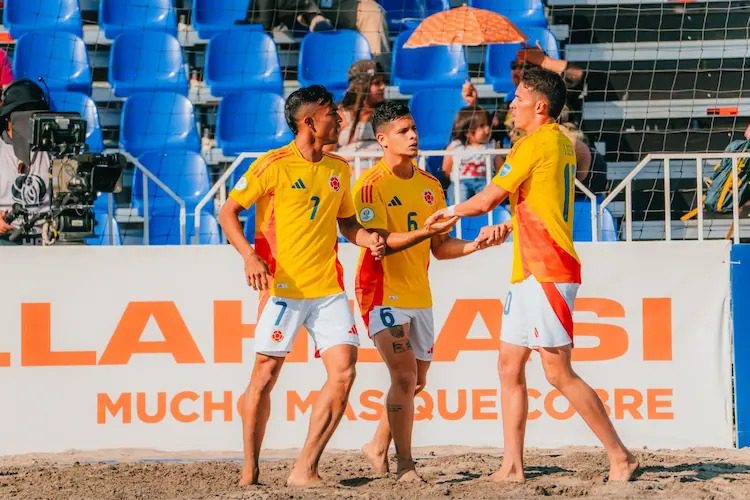 Selección Colombia de fútbol playa por un cupo al mundial de Seychelles 2025