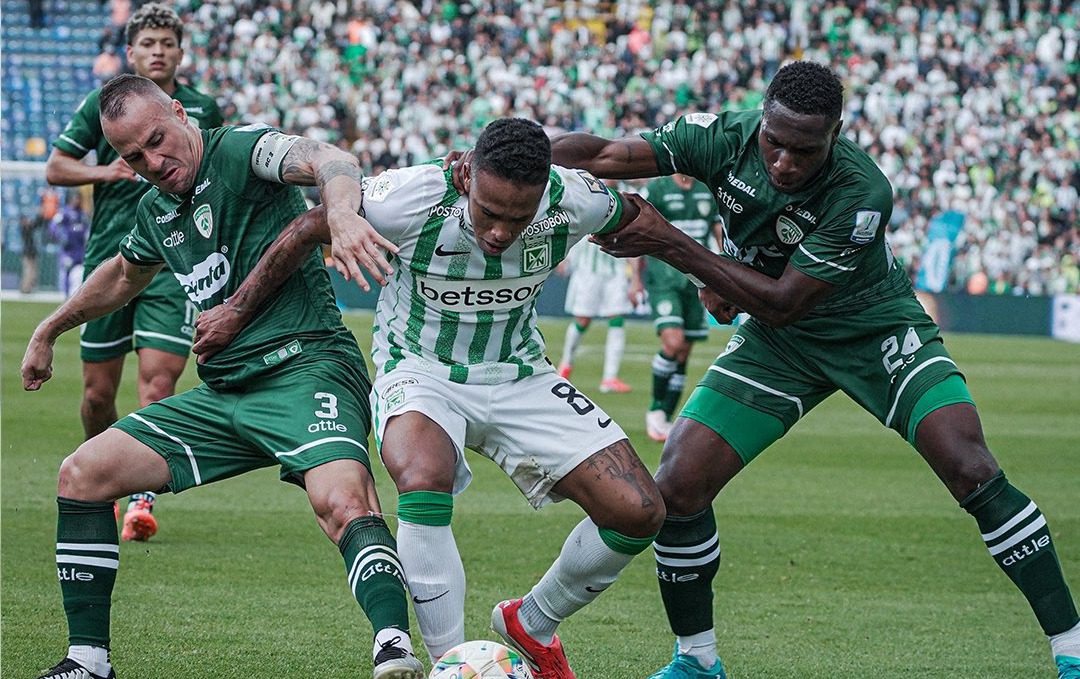 Atlético Nacional venció 1-0 a La Equidad y es colíder parcial de la liga