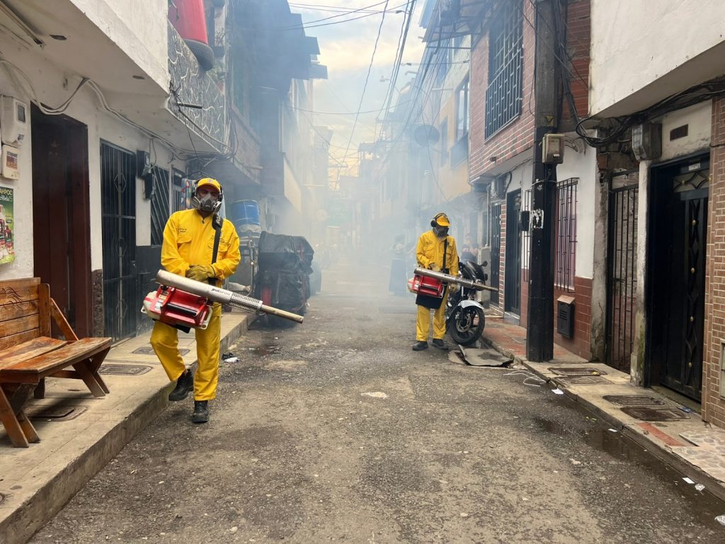 Preocupante incremento en casos de dengue en Medellín