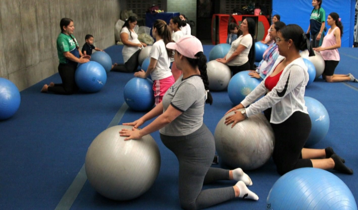 Inder Medellín ofrece espacios de actividad física para mujeres en embarazo