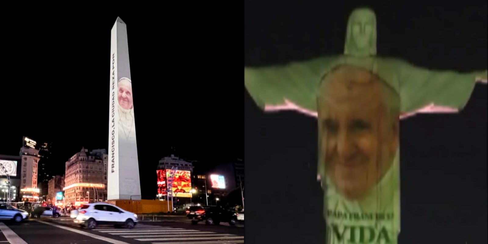 Papa Francisco recibió homenaje de fieles en Brasil, Argentina y Roma